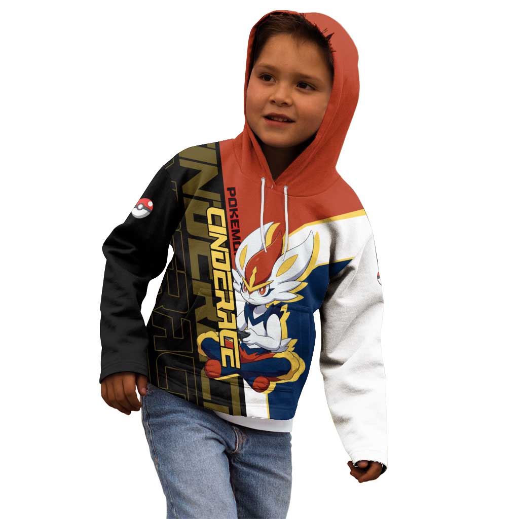 Cinderace Poké Kid Hoodie Dynamic Retro Anime Style