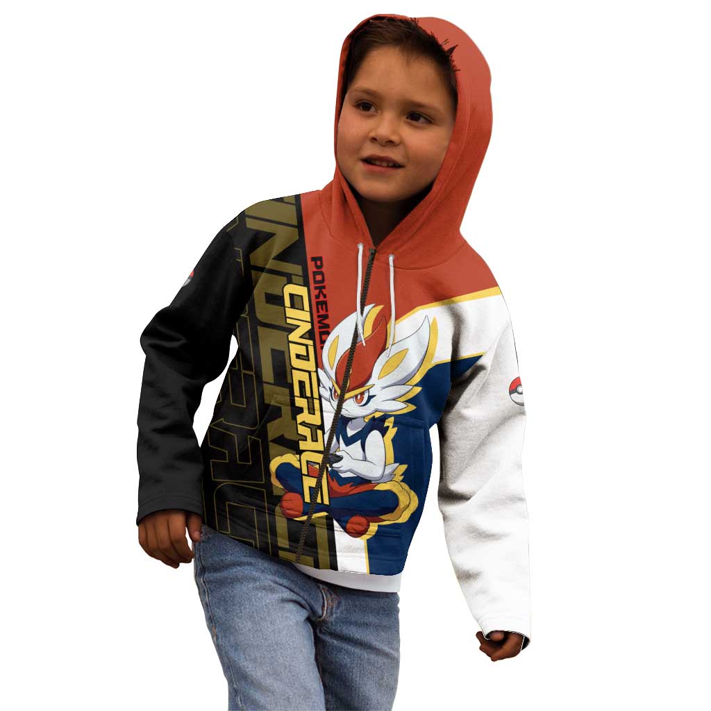 Cinderace Poké Kid Hoodie Dynamic Retro Anime Style