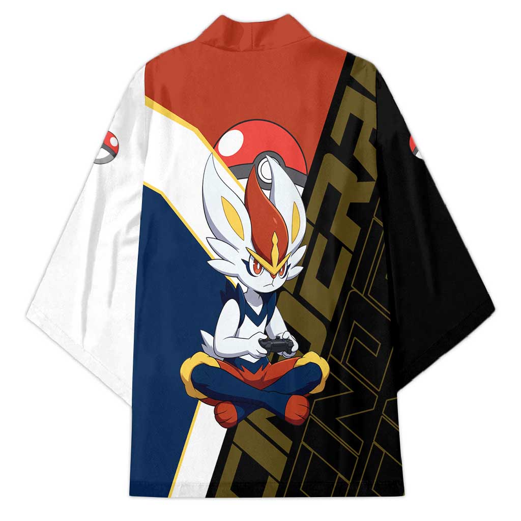 Cinderace Poké Kimono Dynamic Retro Anime Style