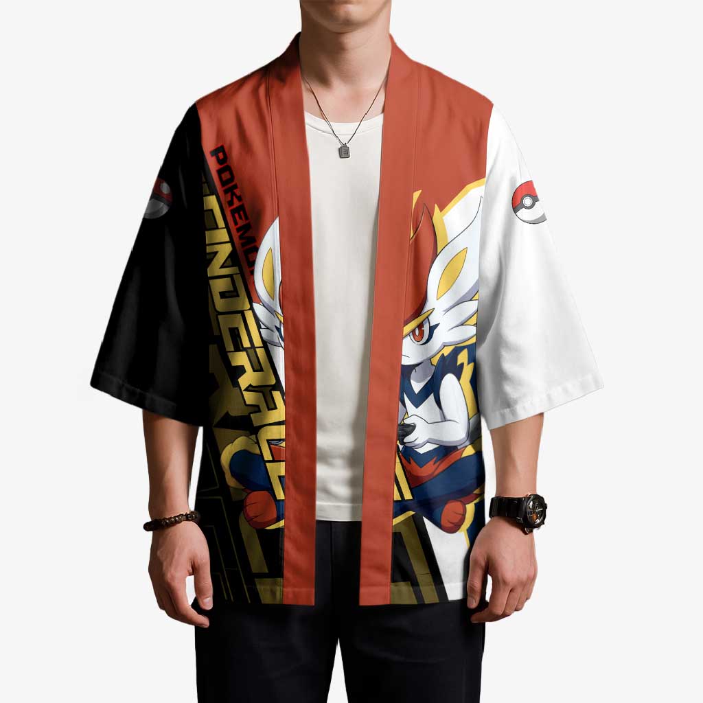 Cinderace Poké Kimono Dynamic Retro Anime Style