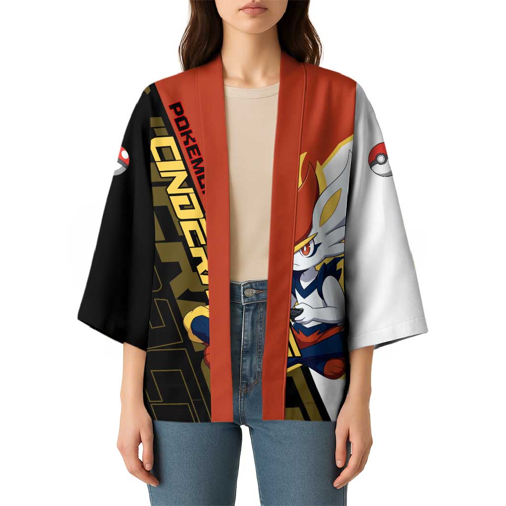 Cinderace Poké Kimono Dynamic Retro Anime Style