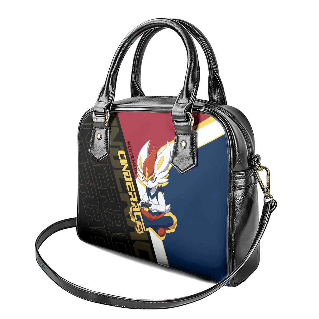 Cinderace Poké Shoulder Handbag Dynamic Retro Anime Style