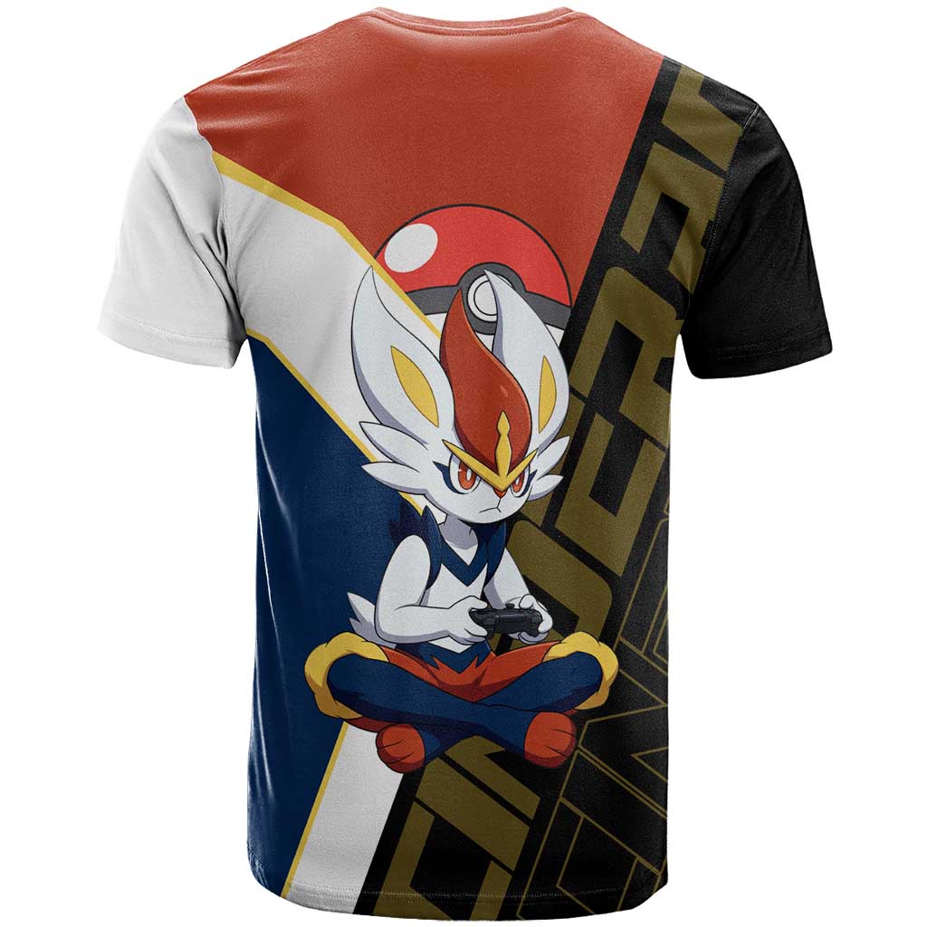 Cinderace Poké T Shirt Dynamic Retro Anime Style