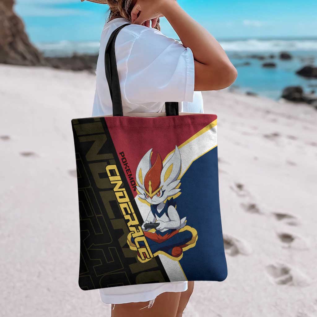 Cinderace Poké Tote Bag Dynamic Retro Anime Style