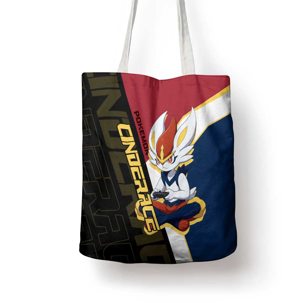 Cinderace Poké Tote Bag Dynamic Retro Anime Style