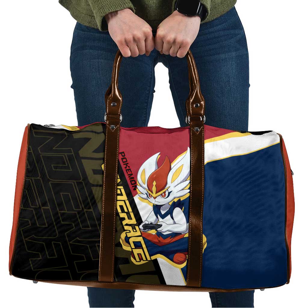 Cinderace Poké Travel Bag Dynamic Retro Anime Style