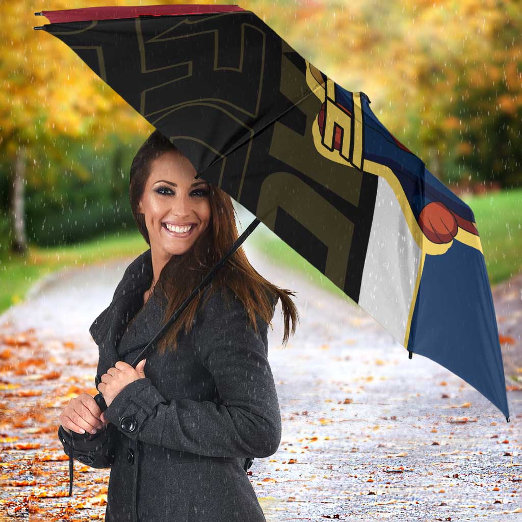 Cinderace Poké Umbrella Dynamic Retro Anime Style