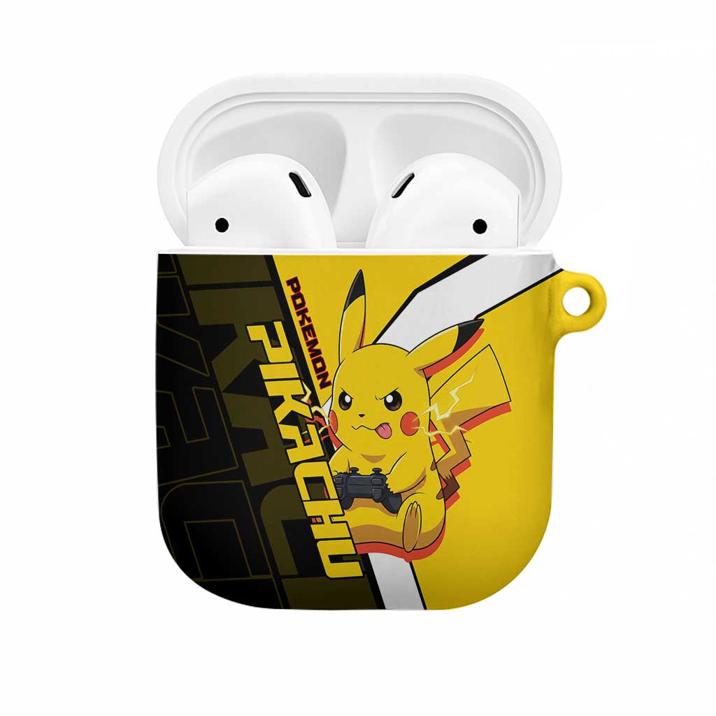 Pikachu Poké AirPods Case Vibrant Retro Anime Style