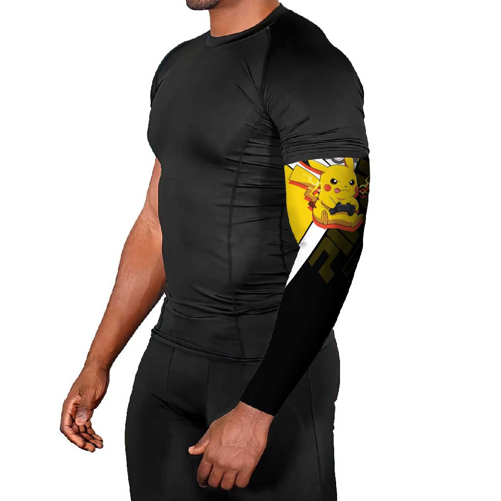 Pikachu Poké Arm Sleeves Vibrant Retro Anime Style