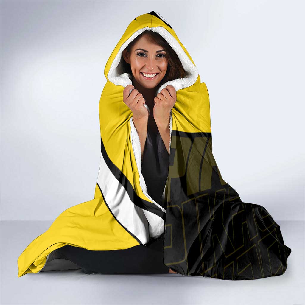 Pikachu Poké Hooded Blanket Vibrant Retro Anime Style