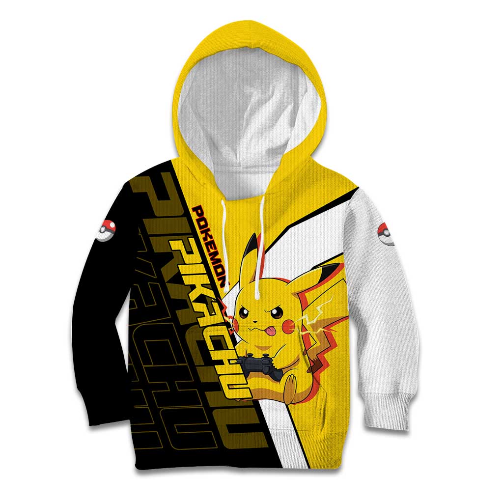 Pikachu Poké Kid Hoodie Vibrant Retro Anime Style
