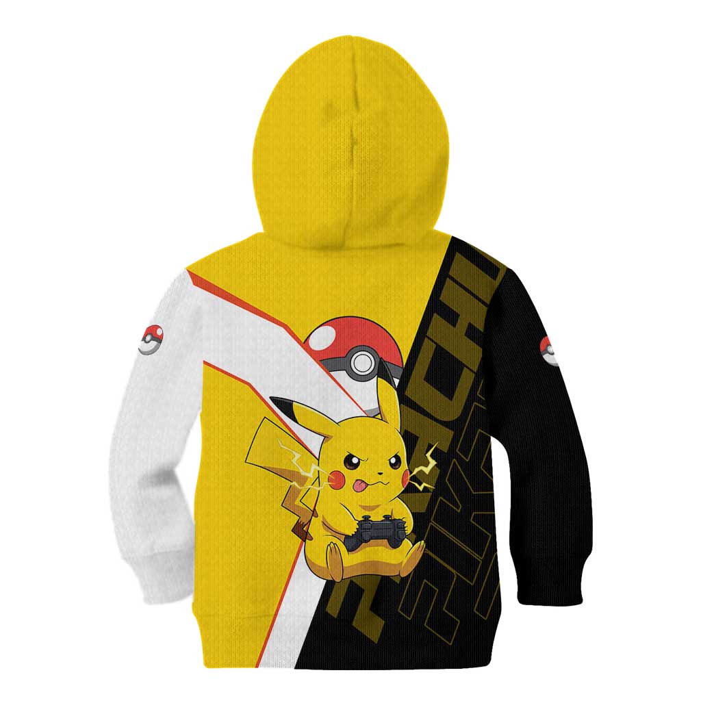 Pikachu Poké Kid Hoodie Vibrant Retro Anime Style