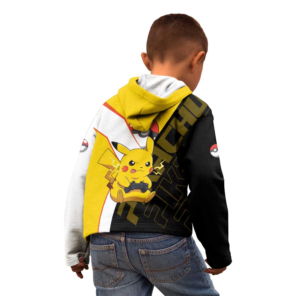 Pikachu Poké Kid Hoodie Vibrant Retro Anime Style