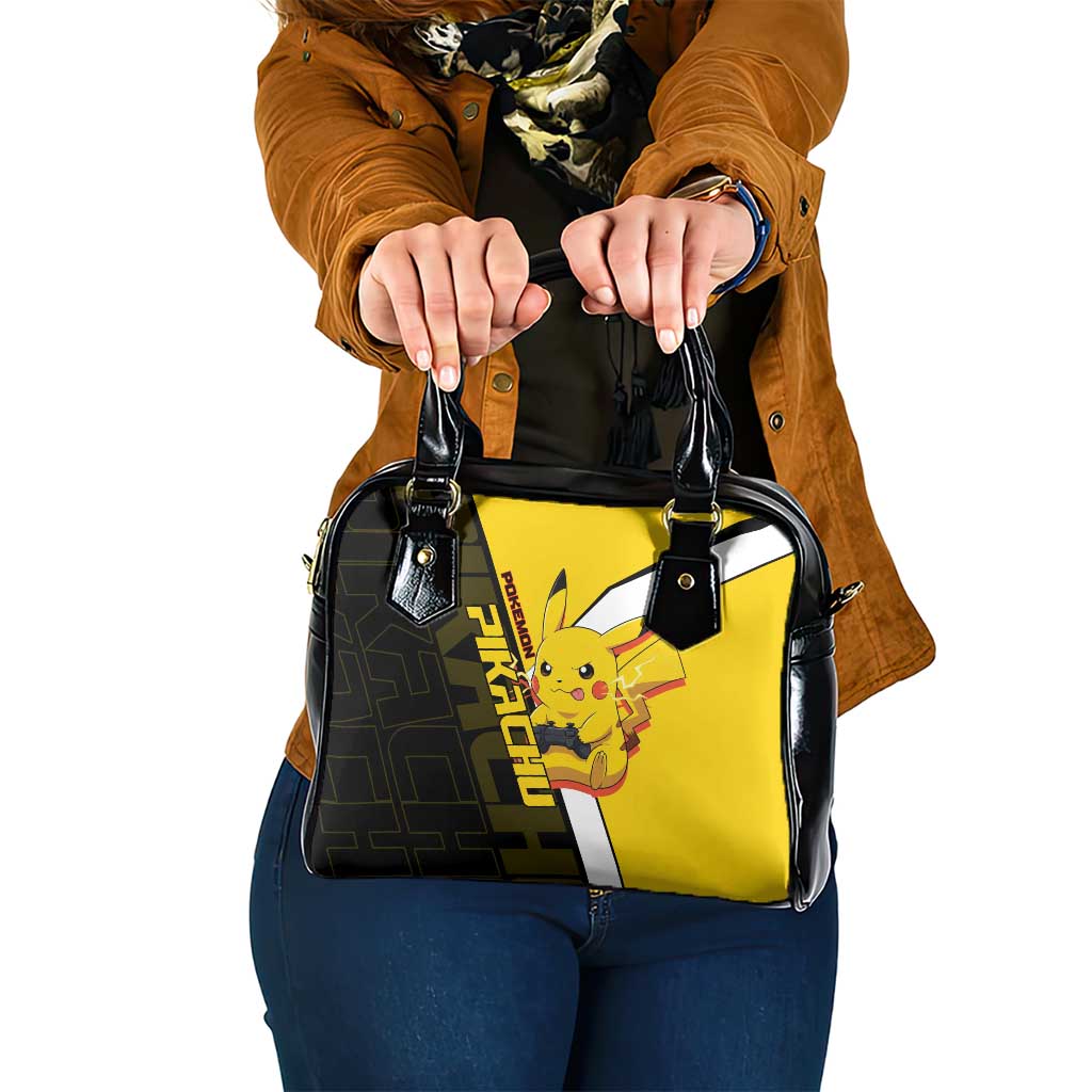Pikachu Poké Shoulder Handbag Vibrant Retro Anime Style