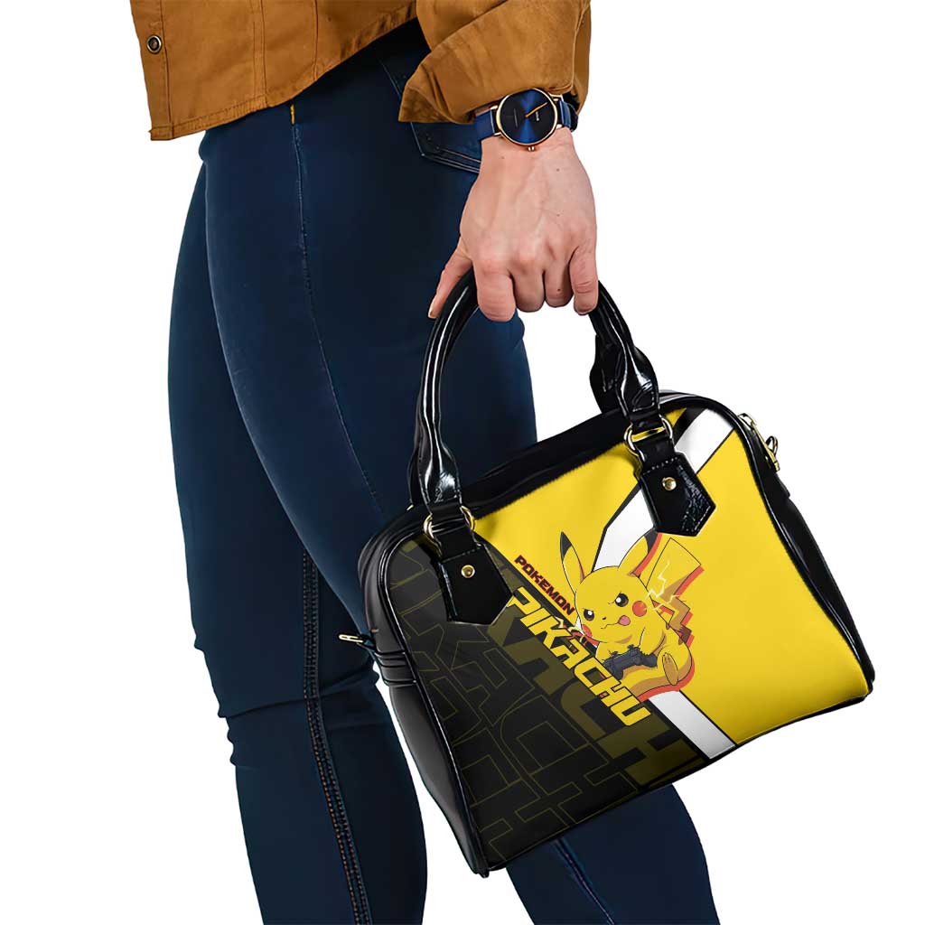 Pikachu Poké Shoulder Handbag Vibrant Retro Anime Style