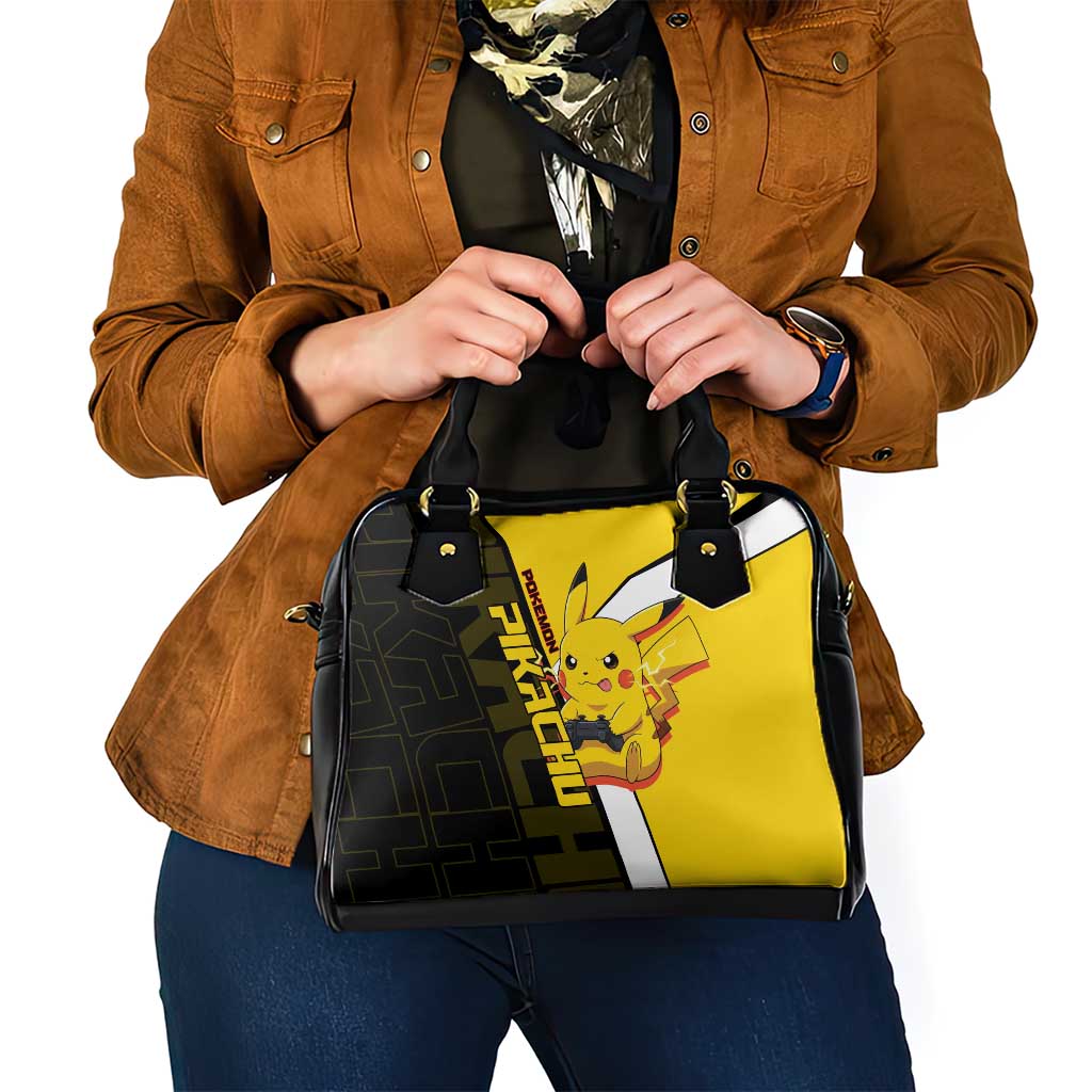 Pikachu Poké Shoulder Handbag Vibrant Retro Anime Style
