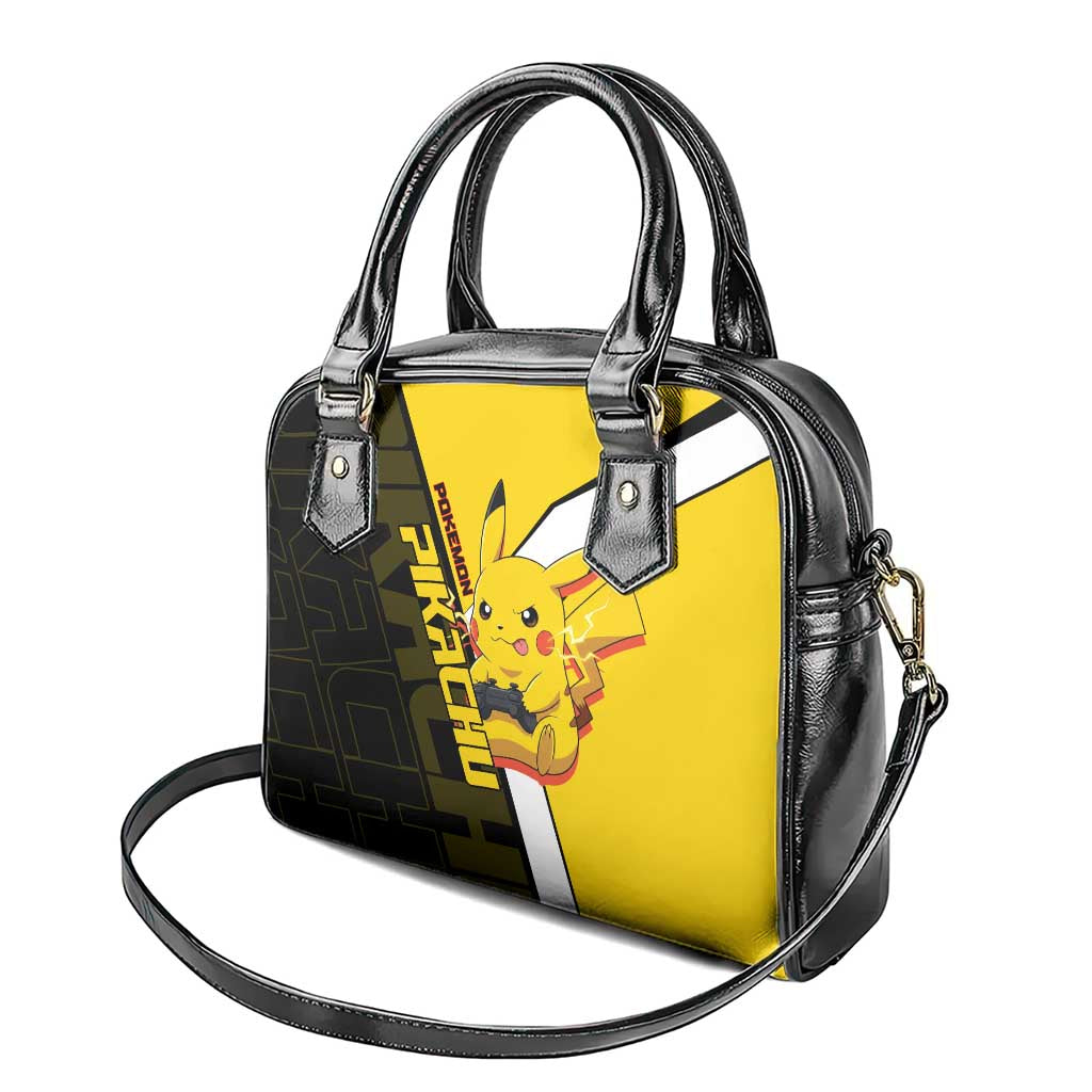 Pikachu Poké Shoulder Handbag Vibrant Retro Anime Style