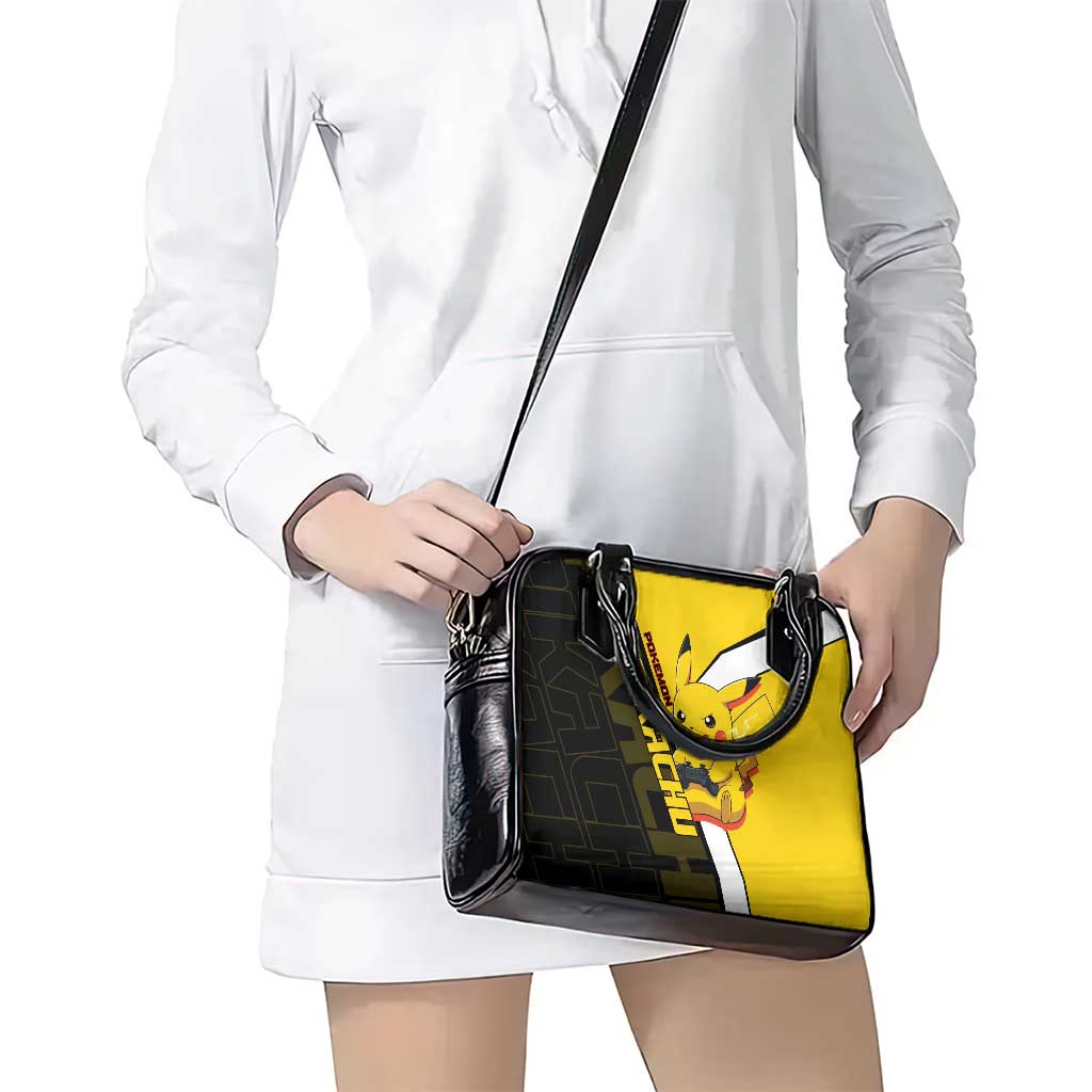 Pikachu Poké Shoulder Handbag Vibrant Retro Anime Style
