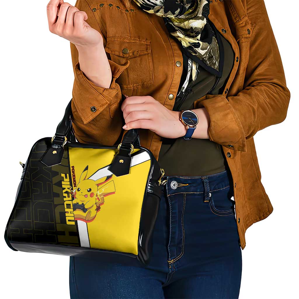 Pikachu Poké Shoulder Handbag Vibrant Retro Anime Style