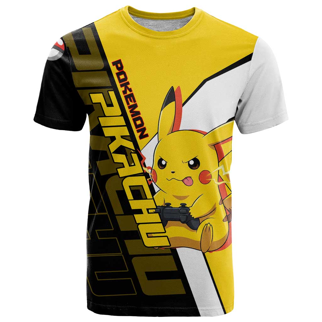 Pikachu Poké T Shirt Vibrant Retro Anime Style