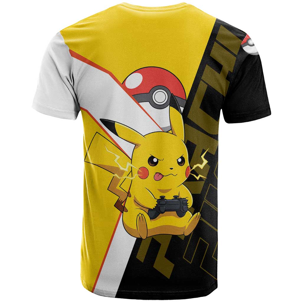 Pikachu Poké T Shirt Vibrant Retro Anime Style