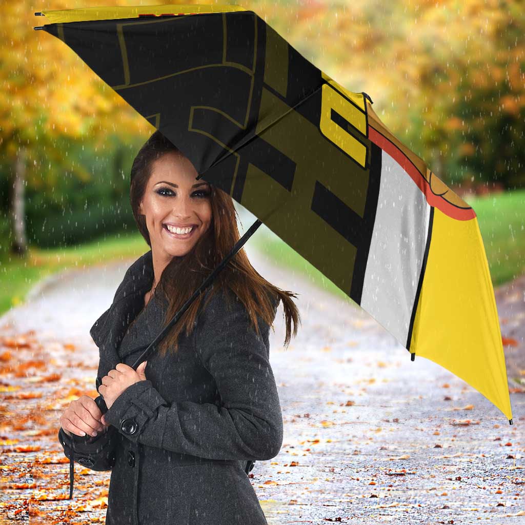 Pikachu Poké Umbrella Vibrant Retro Anime Style