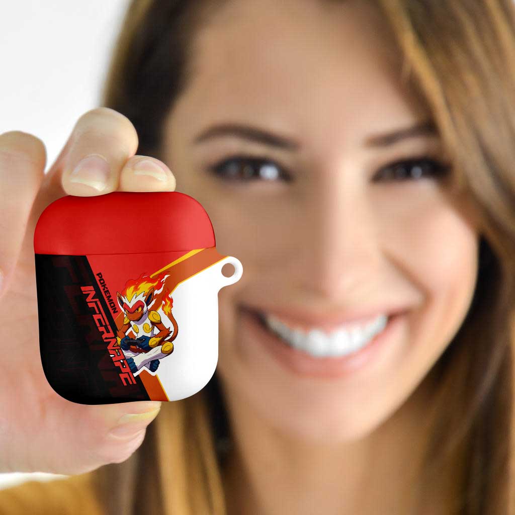 Infernape Poké AirPods Case Bold Retro Anime Style