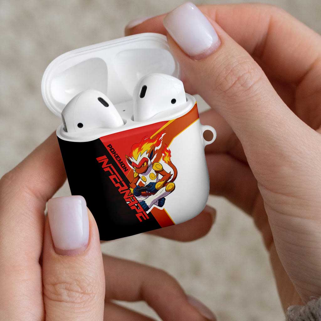 Infernape Poké AirPods Case Bold Retro Anime Style