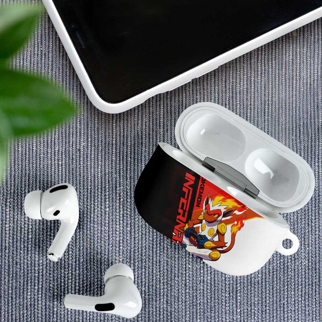 Infernape Poké AirPods Case Bold Retro Anime Style
