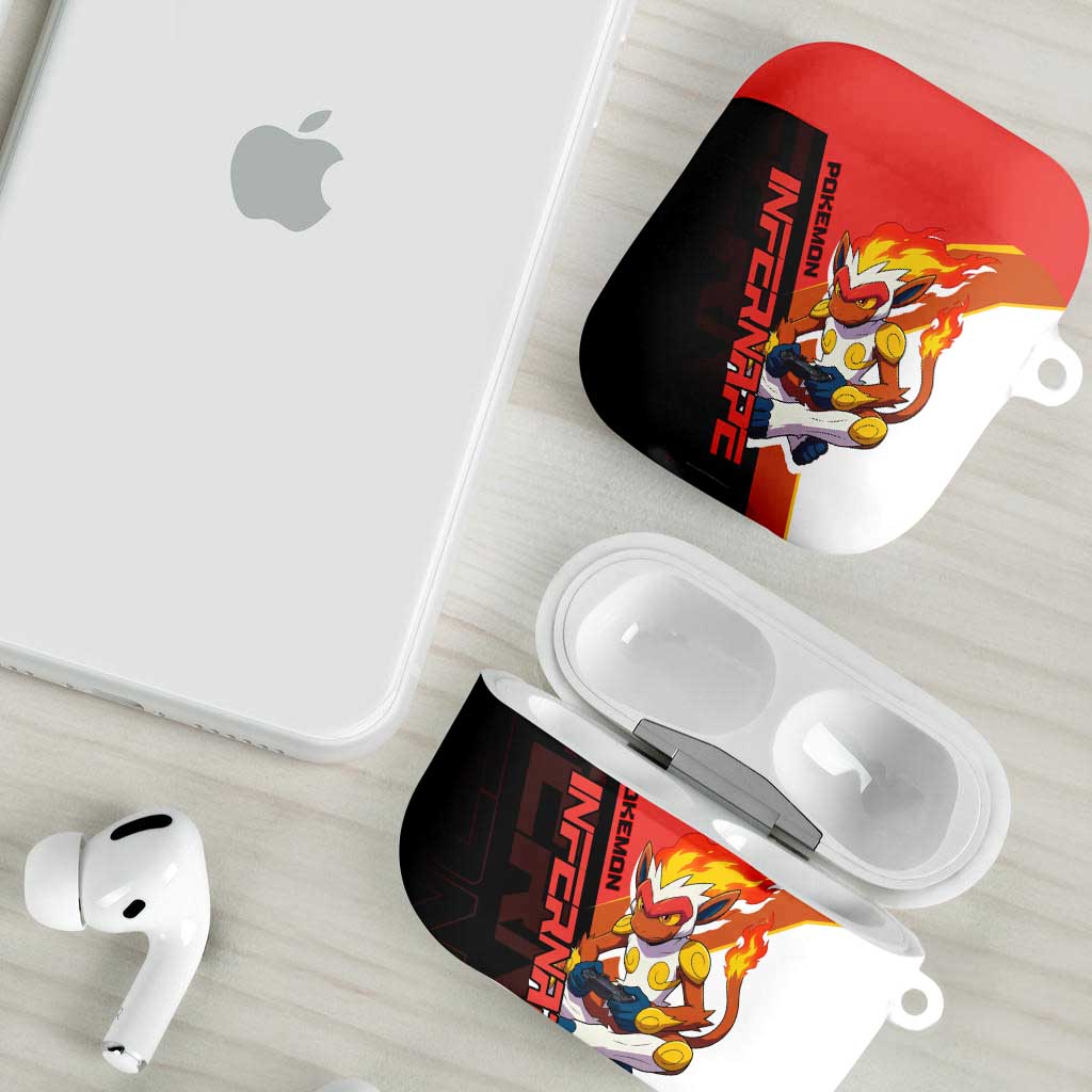 Infernape Poké AirPods Case Bold Retro Anime Style