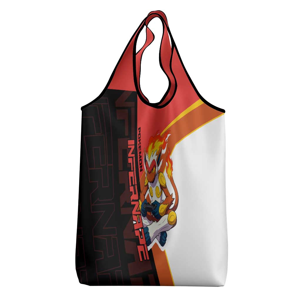 Infernape Poké Grocery Bag Bold Retro Anime Style