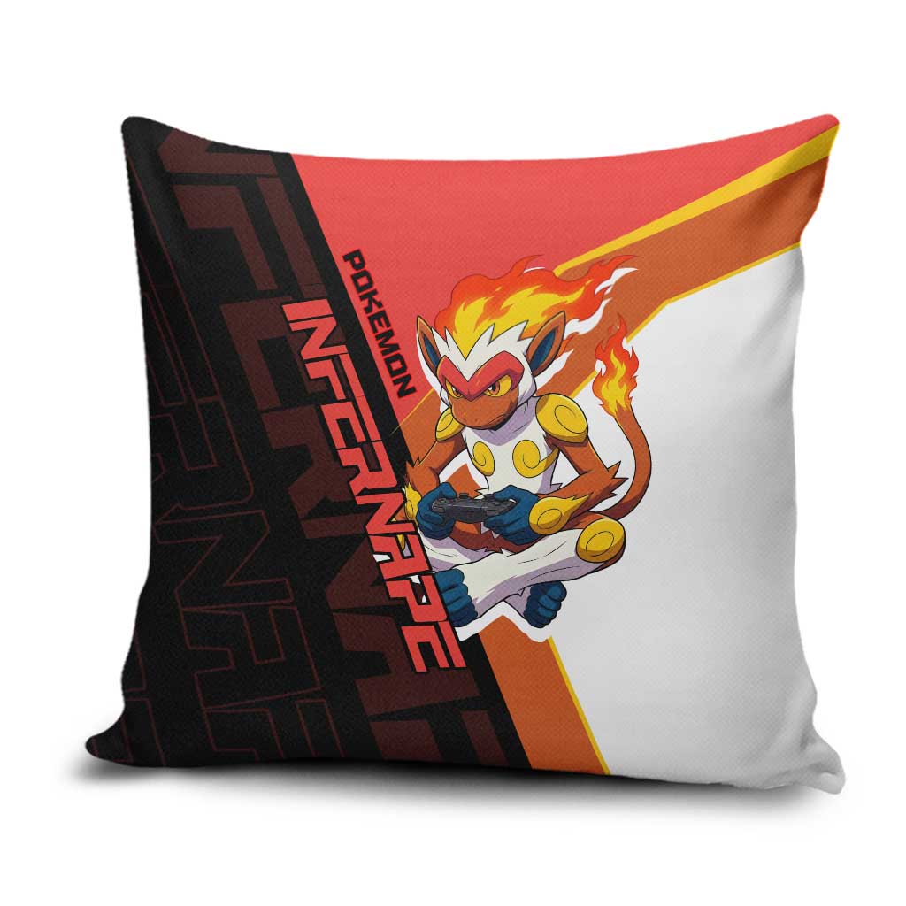 Infernape Poké Pillow Cover Bold Retro Anime Style