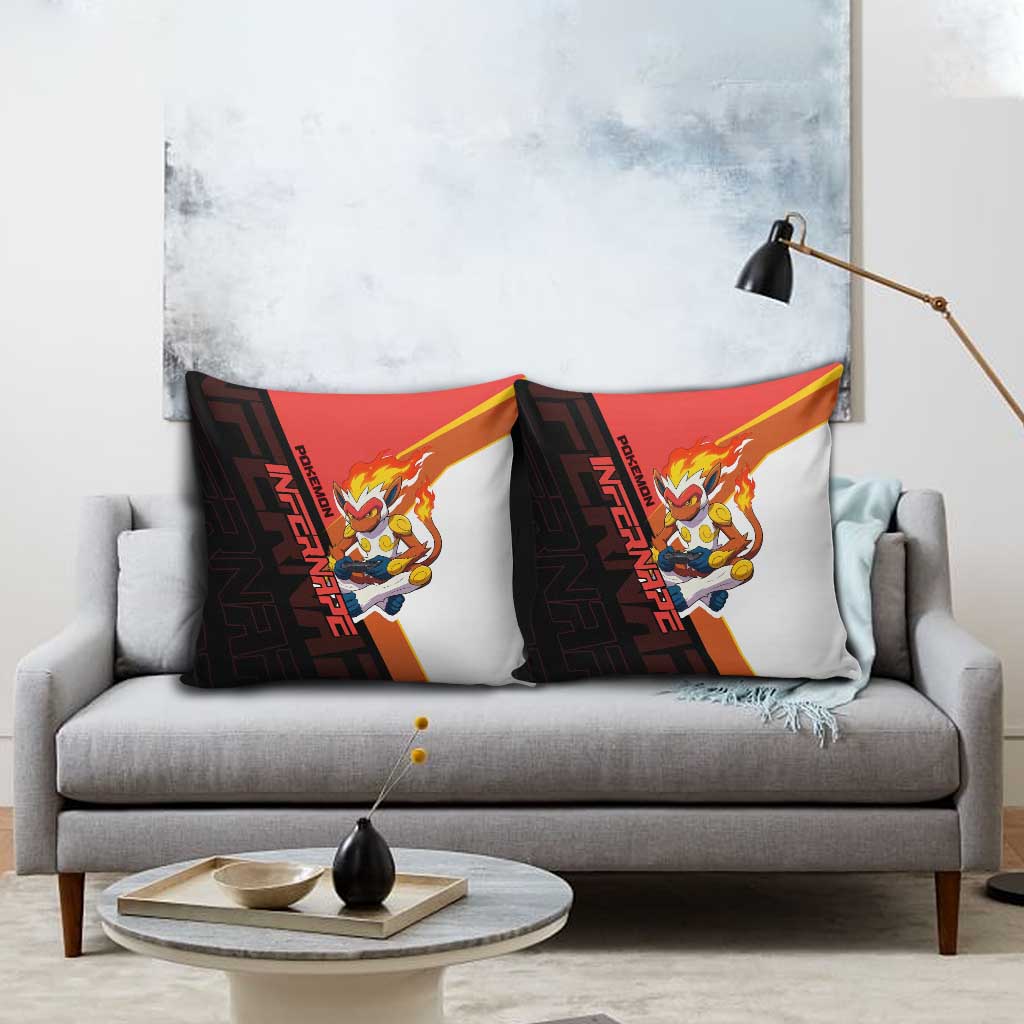 Infernape Poké Pillow Cover Bold Retro Anime Style
