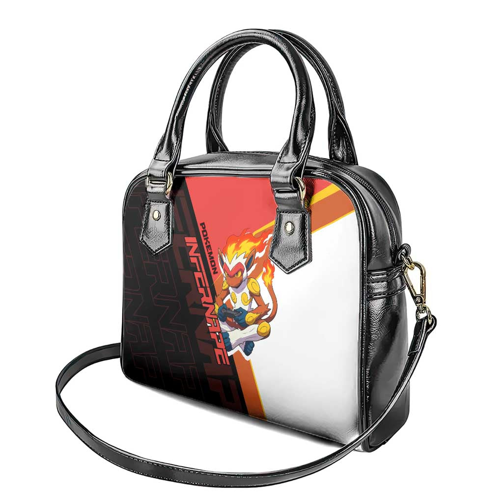 Infernape Poké Shoulder Handbag Bold Retro Anime Style