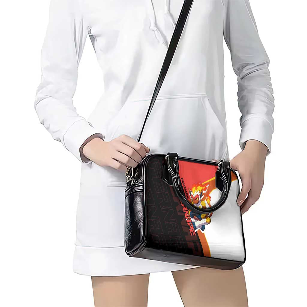 Infernape Poké Shoulder Handbag Bold Retro Anime Style