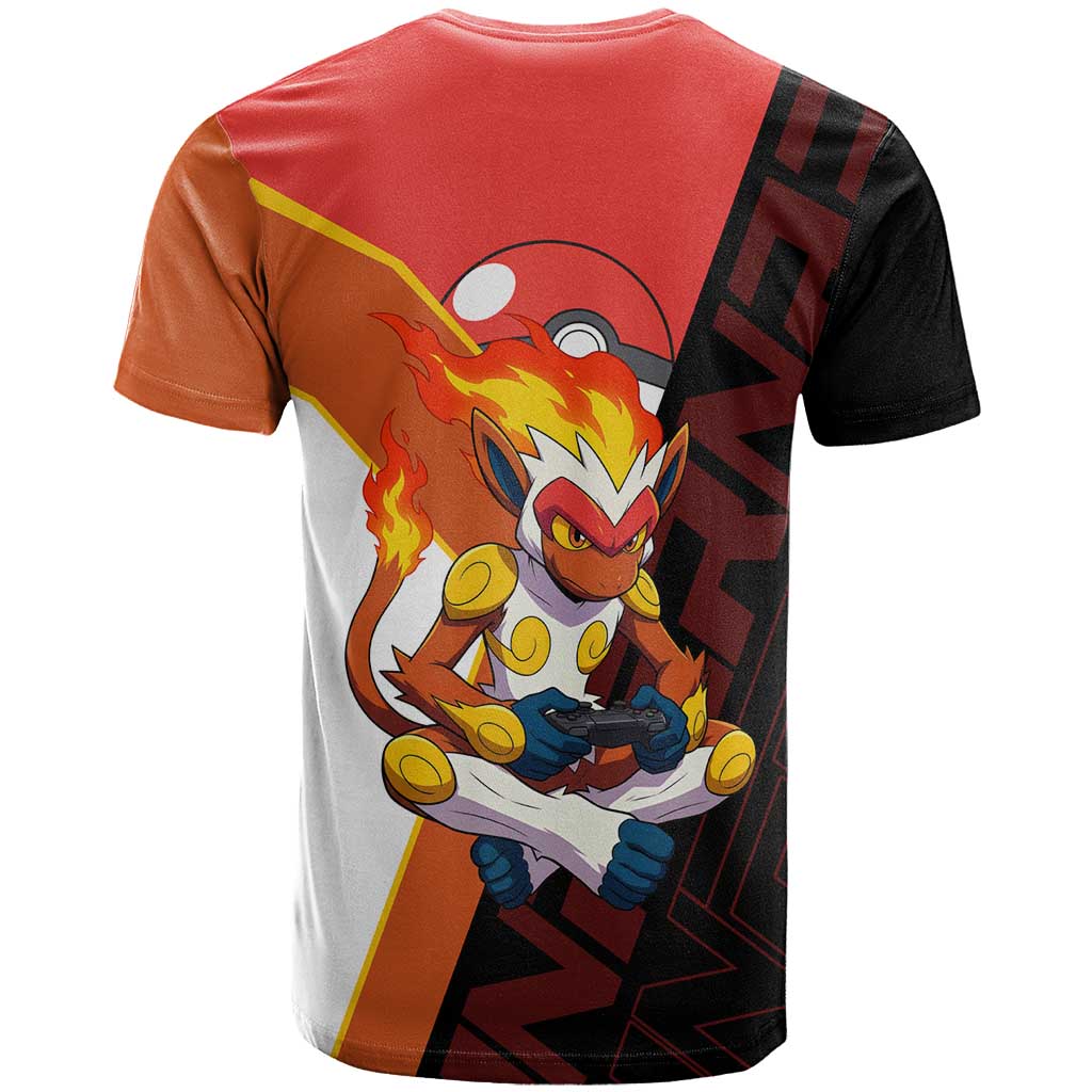 Infernape Poké T Shirt Bold Retro Anime Style