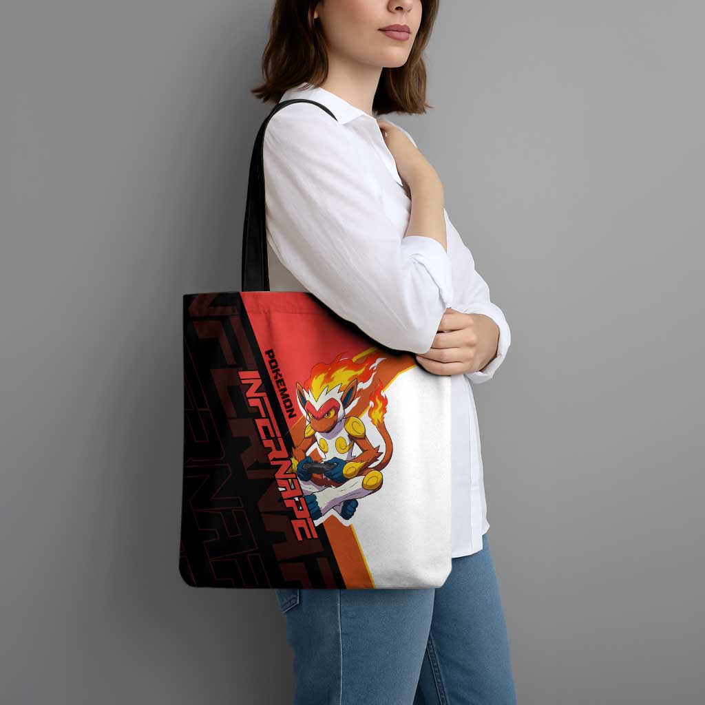 Infernape Poké Tote Bag Bold Retro Anime Style