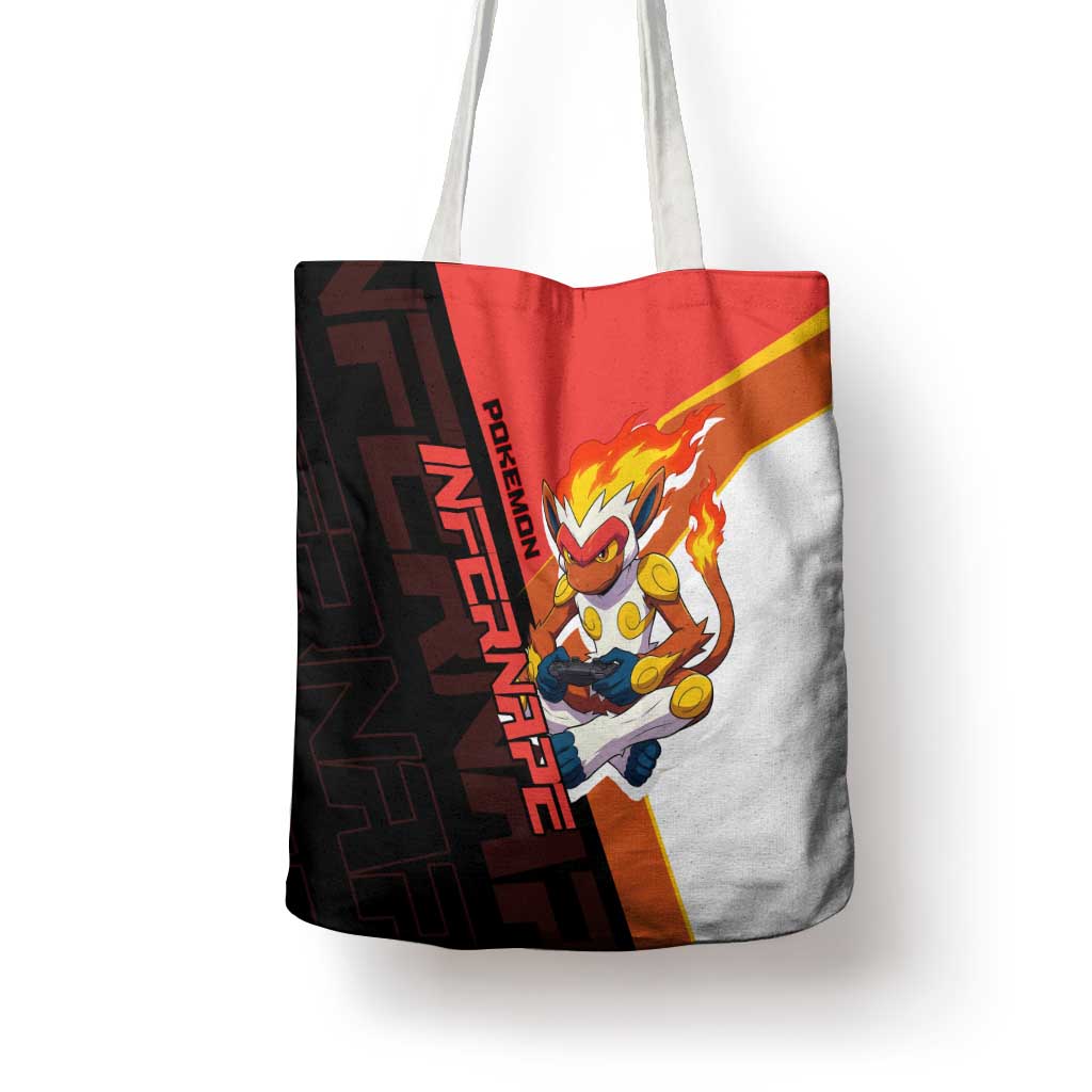 Infernape Poké Tote Bag Bold Retro Anime Style