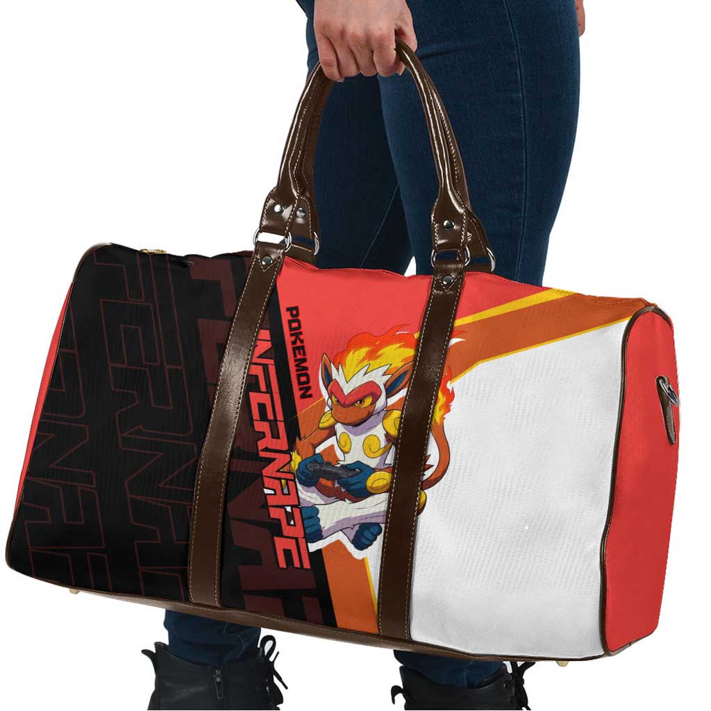 Infernape Poké Travel Bag Bold Retro Anime Style