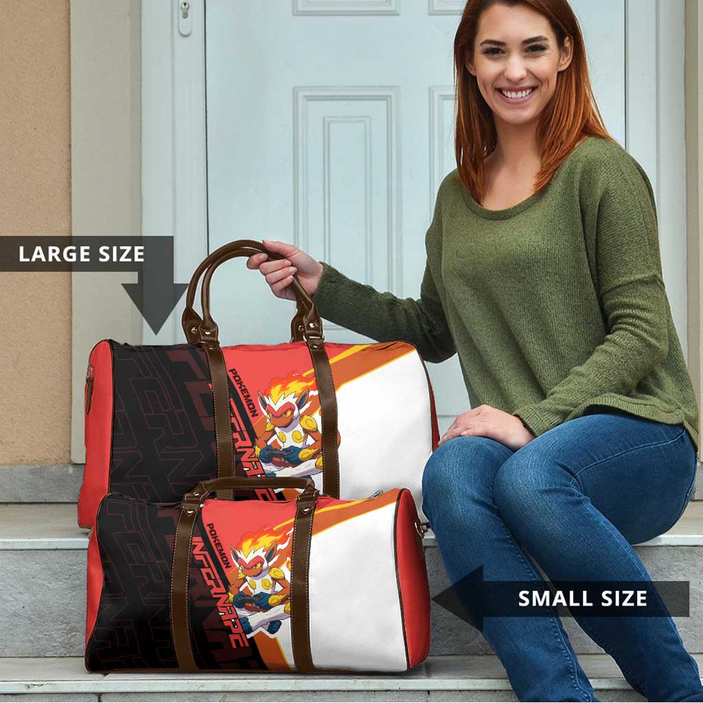 Infernape Poké Travel Bag Bold Retro Anime Style