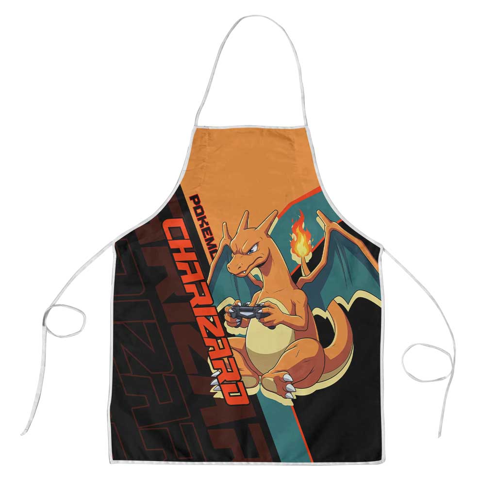 Charizard Poké Apron Retro Anime Gaming Style