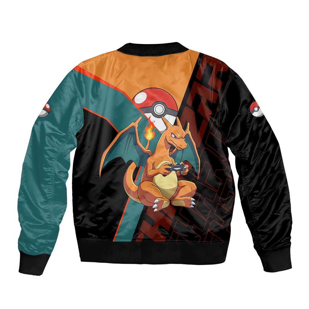 Charizard Poké Bomber Jacket Retro Anime Gaming Style