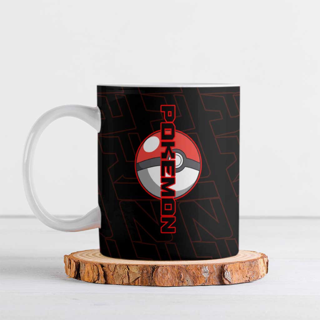Charizard Poké Ceramic Mug Retro Anime Gaming Style