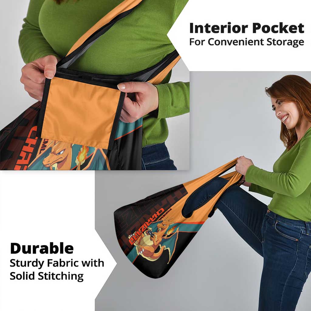 Charizard Poké Grocery Bag Retro Anime Gaming Style