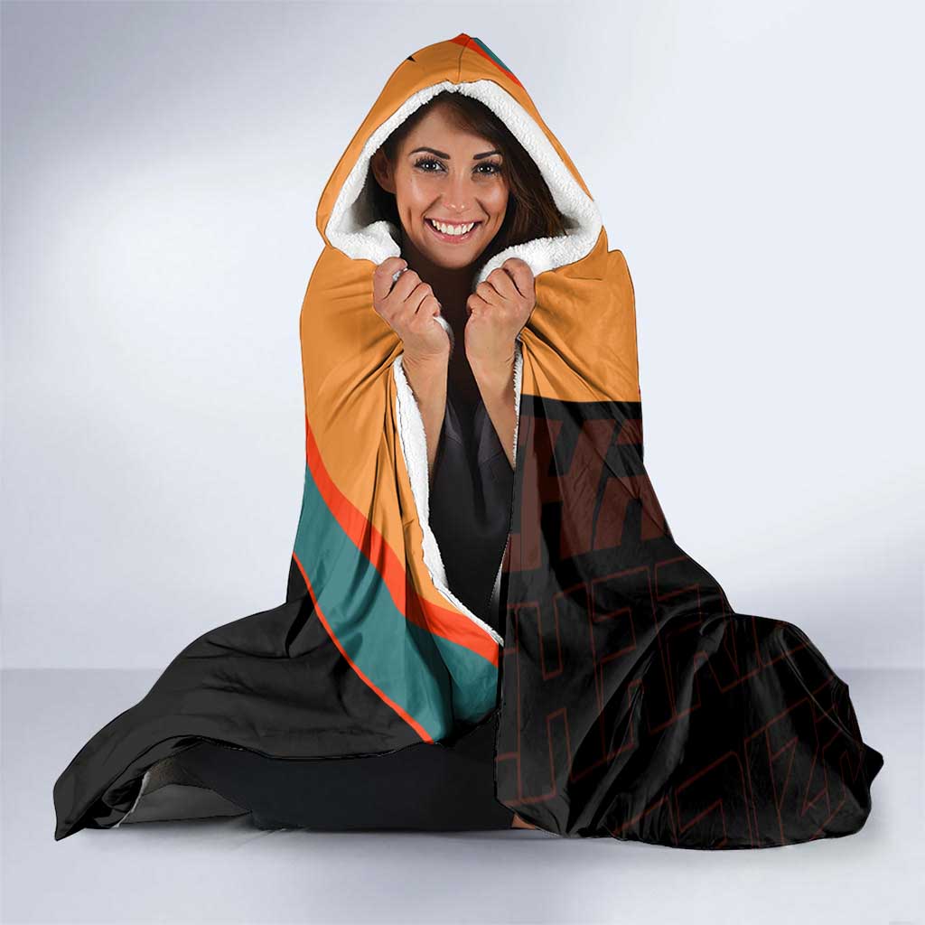 Charizard Poké Hooded Blanket Retro Anime Gaming Style