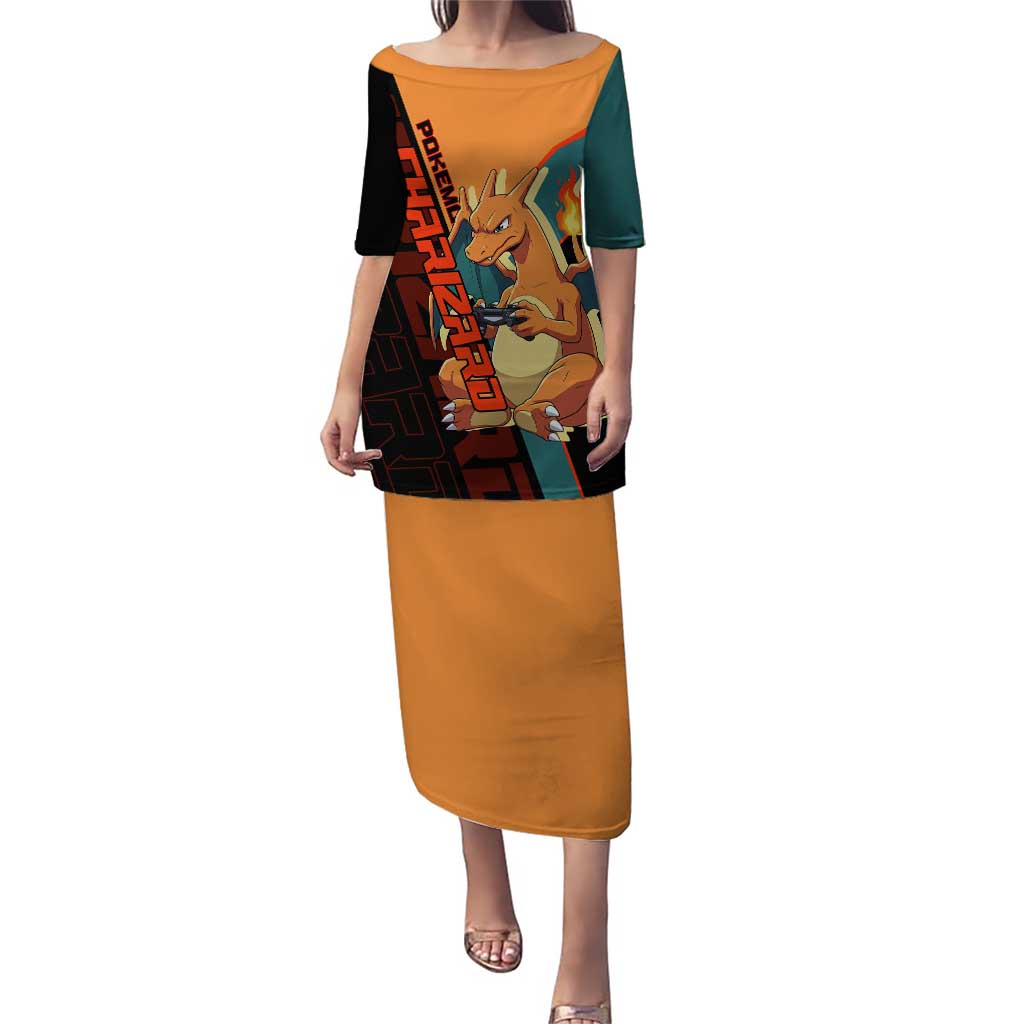 Charizard Poké Puletasi Retro Anime Gaming Style