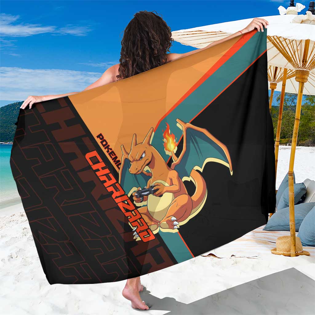 Charizard Poké Sarong Retro Anime Gaming Style