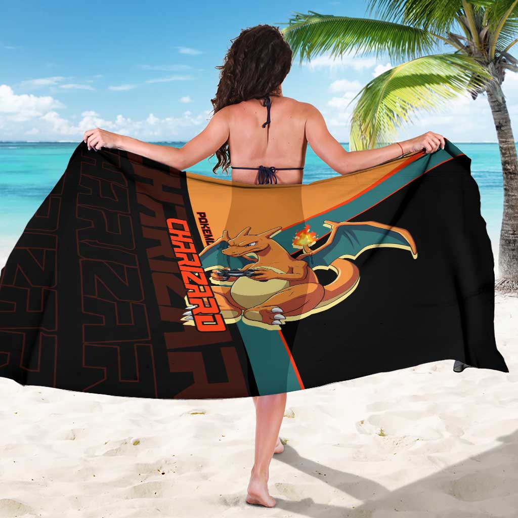 Charizard Poké Sarong Retro Anime Gaming Style