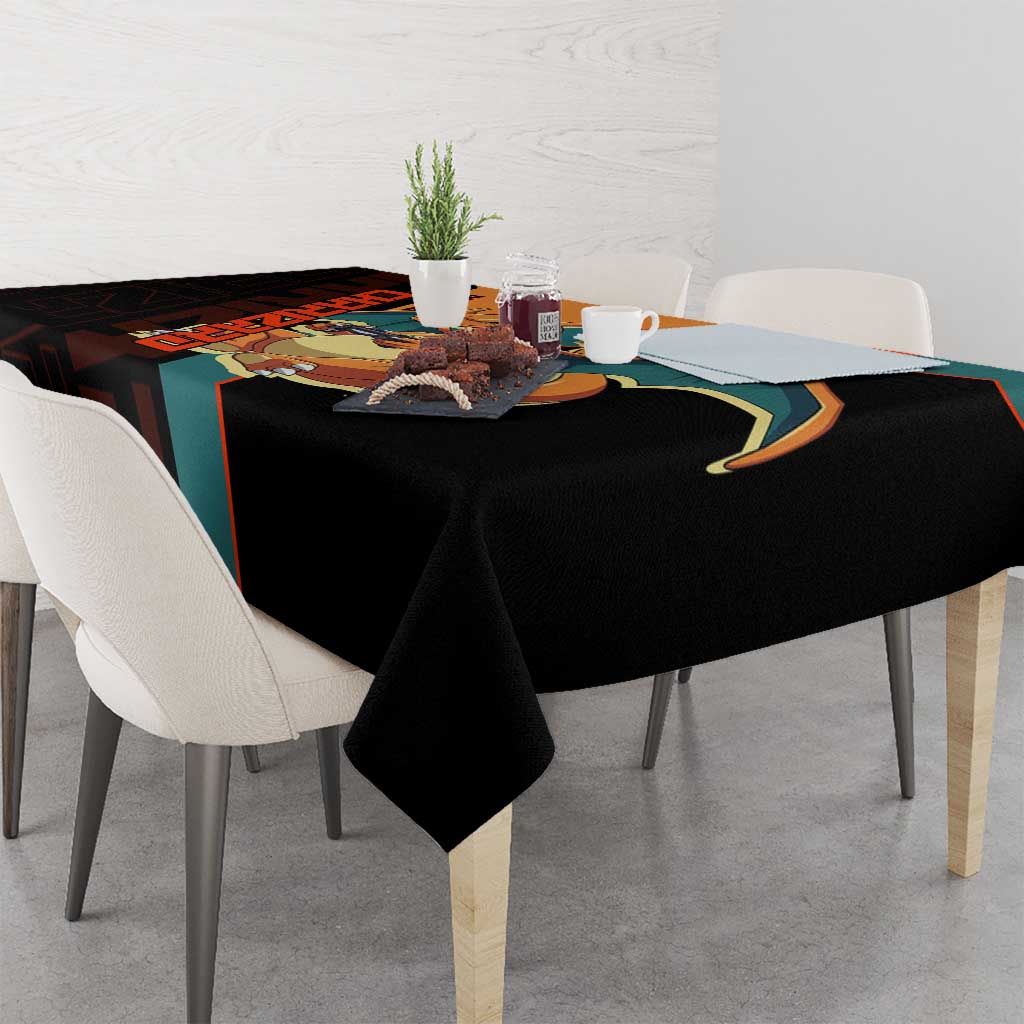 Charizard Poké Tablecloth Retro Anime Gaming Style