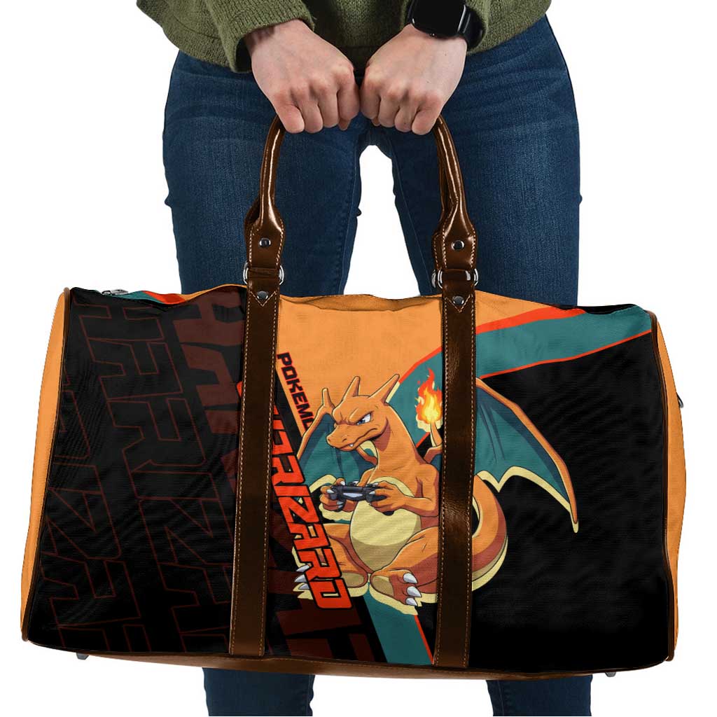 Charizard Poké Travel Bag Retro Anime Gaming Style